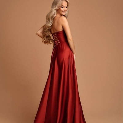 Vestido "Evelyne" - Terracota