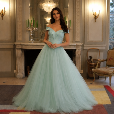 Vestido 4569 - Verde Água