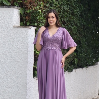 Vestido "Andreia" TG Azul Marinho