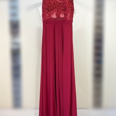 Macacão "Carina" - Bordô