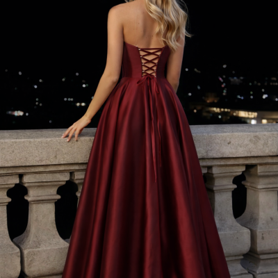 Vestido 835111 - Bordô