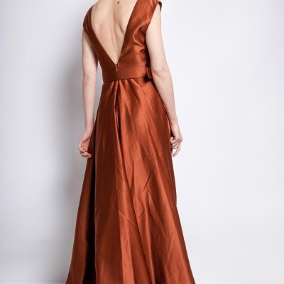 Vestido "Mercedes" Terracota