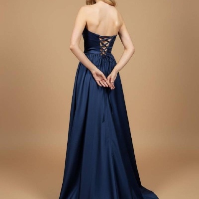 Vestido "RUBY" - Azul Marinho