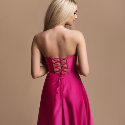 Vestido "Evelyne" Fushia