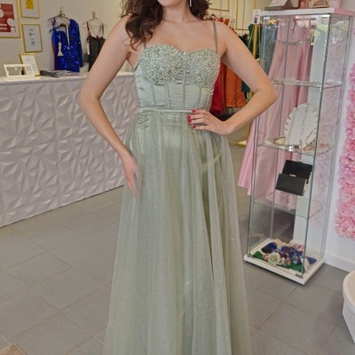 Vestido "Eunice" Verde Olive