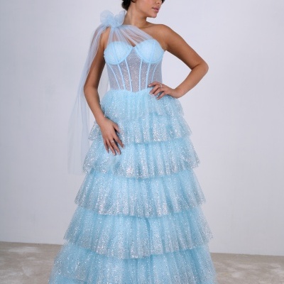 Vestido TL0815 Azul