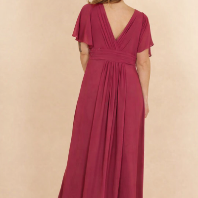 Vestido "Melanie" TG Borgonha