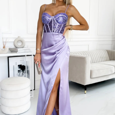 Vestido "Helena" Lavanda