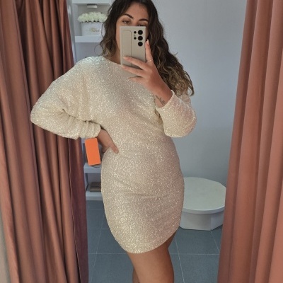 Vestido Lantejoulas 13507