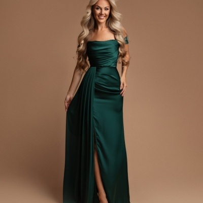 Vestido Sofia - Verde Garrafa