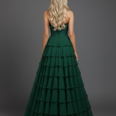 Vestido 883070 - Verde Garrafa