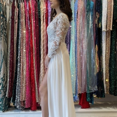 Vestido "Letícia" Branco