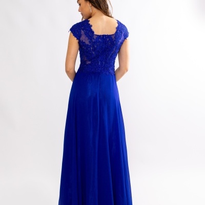 Vestido "Matilde" - Azulão