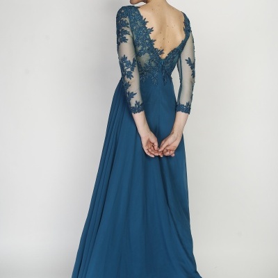 Vestido "Letícia" Verde Menta