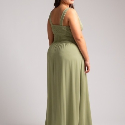 Vestido CARINE TG - Verde Oliva