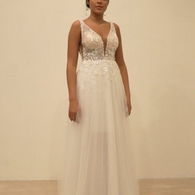 Vestido Noiva TL-113 - Marfim