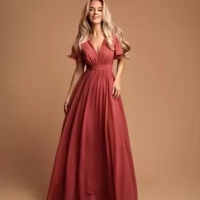 Vestido Tacha - Rosa Indiano