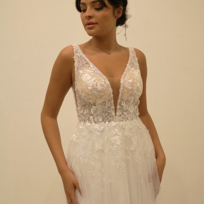Vestido Noiva TL-113 - Marfim