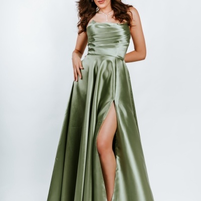 Vestido "Laura" Verde Olive Vestido "Laura" Verde Olive