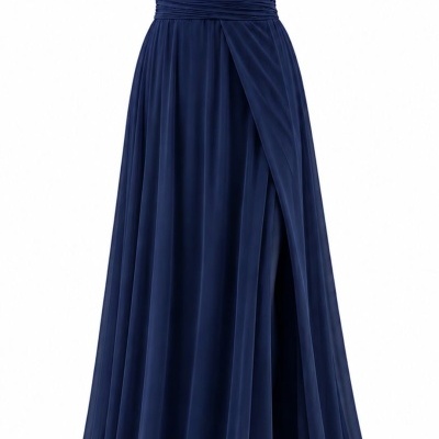 Vestido "Paula" TG - Azul Marinho
