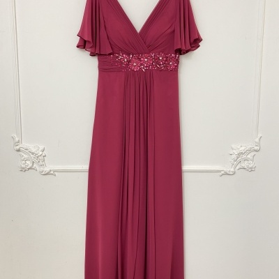 Vestido "Melanie" TG Borgonha