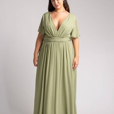 Vestido "TACHA" TG - Verde Oliva