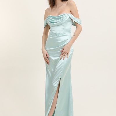 Vestido Cindy "Verde Água"