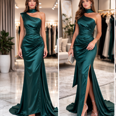 Vestido 578180 - Verde Garrafa
