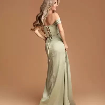 Vestido Sofia - Verde Olive