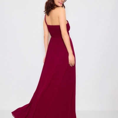 Vestido Elsie - Bordô