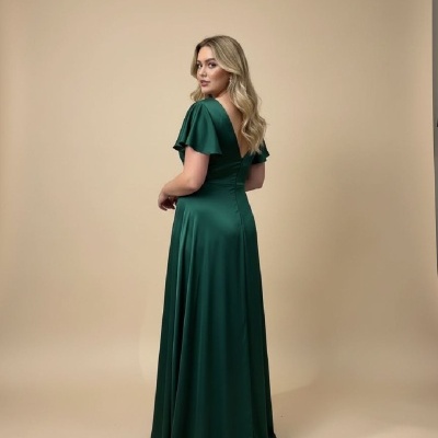 Vestido Lisa TG - Verde Garrafa