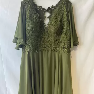 Vestido "Andreia" TG Olive