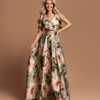 Vestido ALBANE TG- Verde Olive