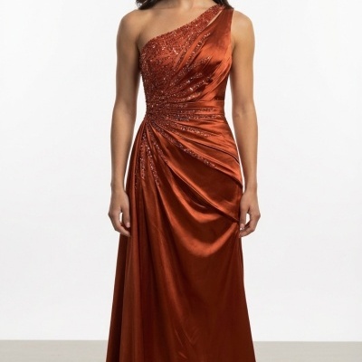Vestido 1873 - Terracota