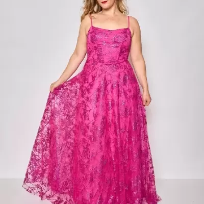 Vestido Lena TG - Fushia