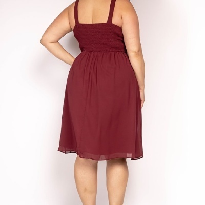 Vestido Cheryl Bordô