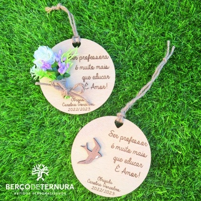 Lembranças professora, educadora, auxiliares...