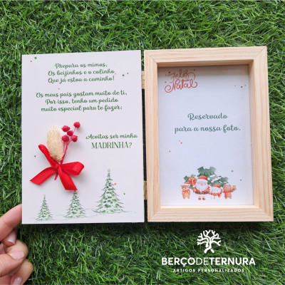 Moldura madrinha, padrinho ou padrinhos