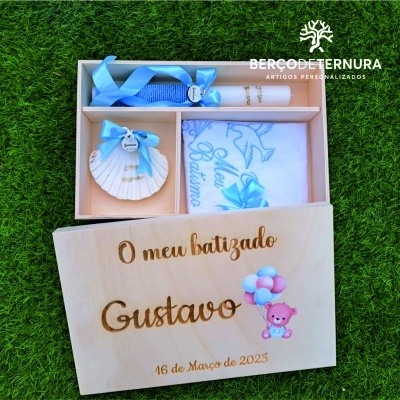 Caixa batismo personalizada