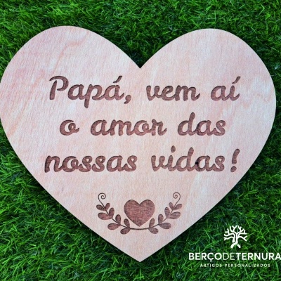 Placa para entrada na igreja