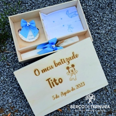 Caixa batismo personalizada