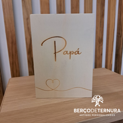 Moldura livro dia do pai