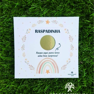 Raspadinhas revelação gravidez