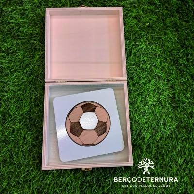 Convite para Padrinho de Batismo – Tema Futebol ⚽