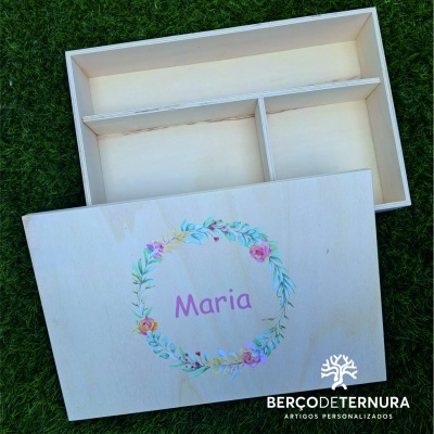 Caixa batismo personalizada