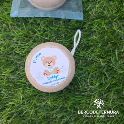 Io-iô de Madeira Personalizado