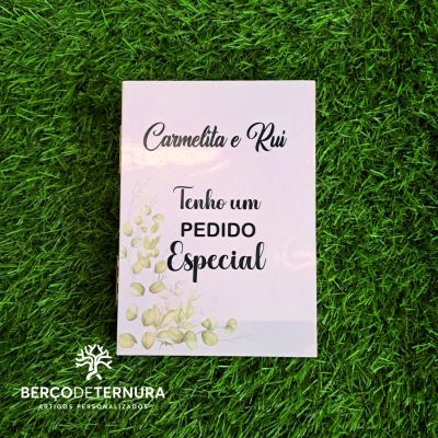 Convite moldura padrinho / madrinha casamento