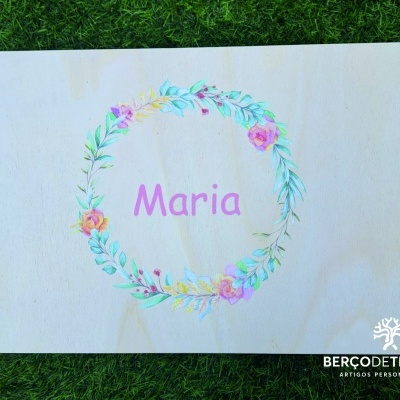 Caixa batismo personalizada