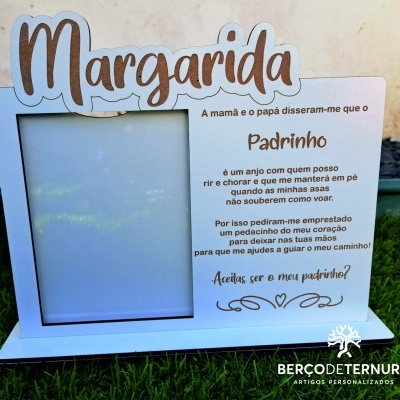 Moldura convite Padrinho / Madrinha