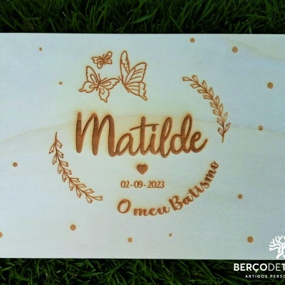 Caixa batismo personalizada